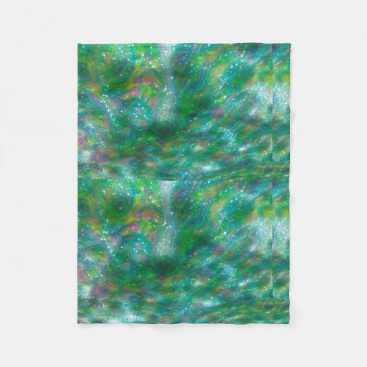 Farbenfrohe Fleece Blanket (Vorderseite)