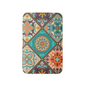 Farbenfrohe Fliesen aus Fliesen: islamische Motive Badematte (Vorderseite Vertikal)