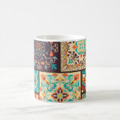 Farbenfrohe Fliesen aus Fliesen: islamische Motive Kaffeetasse (Mittel)