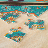 Farbenfrohe Fliesen aus Fliesen: islamische Motive Puzzle (Seite)