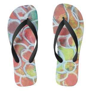 Farbenfrohe Flipflops für Frauen Badesandalen