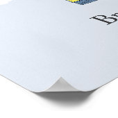 Farbenfrohe Floating Zuhause Fingerprint Gästebuch (Ecke)