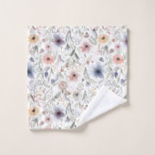 Farbenfrohe Flora Wasserfarbe Set Styl Botanica (Waschlappen)