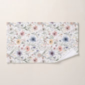 Farbenfrohe Flora Wasserfarbe Set Styl Botanica (Handtuch)