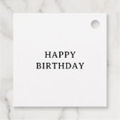 Farbenfrohe florale Batik Kunsttipps Geschenkanhänger (Rückseite)