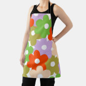 Farbenfrohe florale Einfache tropische Blume Muste Schürze (InSitu)