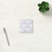Farbenfrohe florale Frühlingsbeizen Post it Notes Post-it Klebezettel (Büro)
