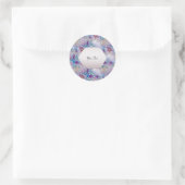 Farbenfrohe florale Frühlingsbeizen Sticker (Tasche)