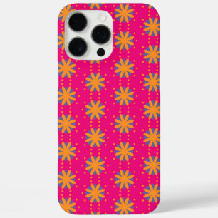 farbenfrohe florale Kreisformen iPhone 16 Pro Max Hülle