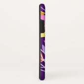 Farbenfrohe florale Muster Case-Mate iPhone Case (Hinten/Rechts)