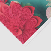 Farbenfrohe Florals, eine Visuelle Symphonie Seidenpapier (Ausschnitt)