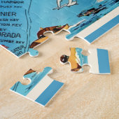 Farbenfrohe Florida Keys 11x14 Jigsaw Puzzle (Seite)