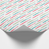 Farbenfrohe Flöten Geschenkpapier (Ecke)