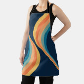 Farbenfrohe Flügel im Retrostil Schürze (InSitu)