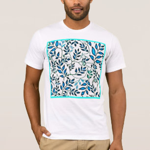 Farbenfrohe Foliation Art T-Shirt