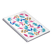 Farbenfrohe Folklorekunst Muster Notizblock (Rechte Seite)