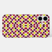 Farbenfrohe Formen Muster Design Case-Mate iPhone Hülle (Rückseite (Horizontal))