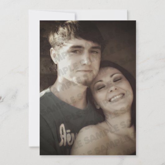 Farbenfrohe Foto Galaxy Hochzeit Einladung (Rückseite)