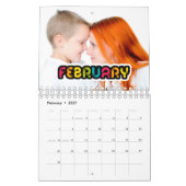 Farbenfrohe Foto Kalender 2026 (Feb 2027)
