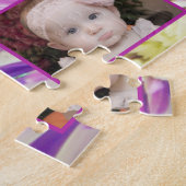 Farbenfrohe Fotocollage Puzzle (Seite)