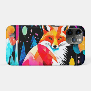 Farbenfrohe Fox Abstrakt Art Case-Mate iPhone Hülle