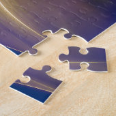 Farbenfrohe Fraktal-Blume Puzzle (Seite)