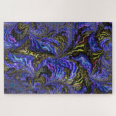 Farbenfrohe Fraktal Kunst unmöglich Puzzle (Horizontal)