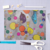 Farbenfrohe Freude und spielerisches Whimsy Tissue Seidenpapier (Handwerk)