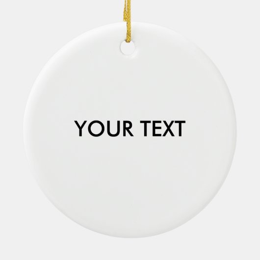 farbenfrohe FRIEDE Keramik Ornament (Hinten)