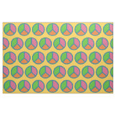 Farbenfrohe, friedliche Unterschrift Stoff (Fat Quarter (45,7 x 55,9 cm))