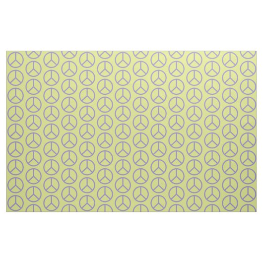 Farbenfrohe, friedliche Unterschrift Stoff (Yard (91,4 cm))