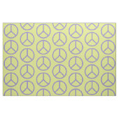 Farbenfrohe, friedliche Unterschrift Stoff (Fat Quarter (45,7 x 55,9 cm))