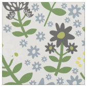 Farbenfrohe fröhliche Blume Stoff (Nahaufnahme)