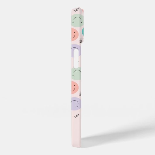 Farbenfrohe, fröhliche Gesichtspflege Case-Mate iPhone Hülle (Rückseite / Rechts)