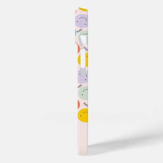 Farbenfrohe, fröhliche Gesichtspflege Case-Mate iPhone Hülle (Rückseite / Links)