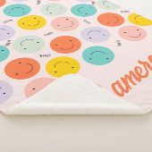 Farbenfrohe, fröhliche Gesichtspflege Sherpadecke (3/4)