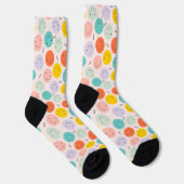 Farbenfrohe, fröhliche Gesichtspflege Socken (Rechts)