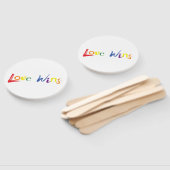 Farbenfrohe, fröhliche, kreative Gestaltung der Li Fächer (Non-assembled)