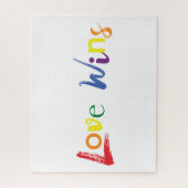 Farbenfrohe, fröhliche, kreative Gestaltung der Li Puzzle (Vertikal)