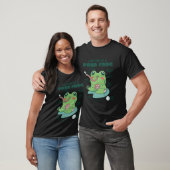 Farbenfrohe Froschfrösche T-Shirt (Unisex)