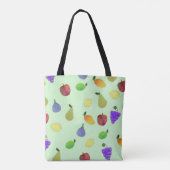 Farbenfrohe Fruchtdarstellung Tasche (Rückseite)