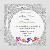 Farbenfrohe Früchte Alle Partys Einladung (Vorne/Hinten)