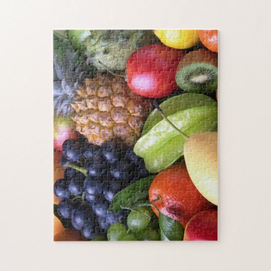 Farbenfrohe Früchte Puzzle (Vertikal)