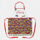 Farbenfrohe Fruchtsaftküche Schürze (Vorderseite)