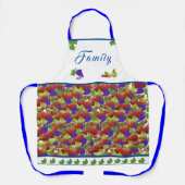 Farbenfrohe Fruchtsaftküche Schürze (Vorderseite)