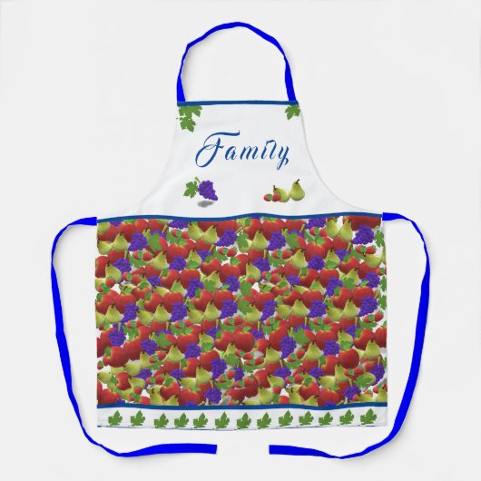 Farbenfrohe Fruchtsaftküche Schürze (Vorderseite)