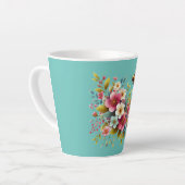 Farbenfrohe, Frühlings-/Blütenbiene Milchtasse (Linke Ecke)