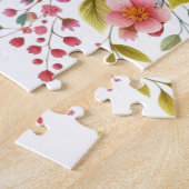 Farbenfrohe, Frühlings-/Blütenbiene Puzzle (Seite)