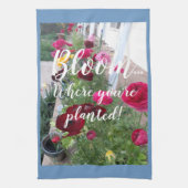 Farbenfrohe Frühlingsblumen Blumen Geschenk Handtu Geschirrtuch (Vertikal)