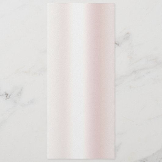 Farbenfrohe Frühlingsblumen Hochzeitsmenü Menükarte (Rückseite)